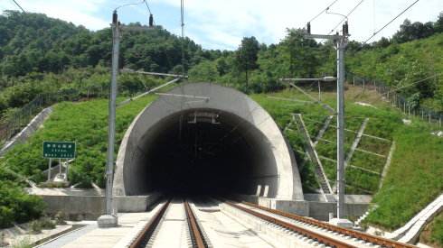 郑万高铁荣家湾隧道平导掘进突破2000米